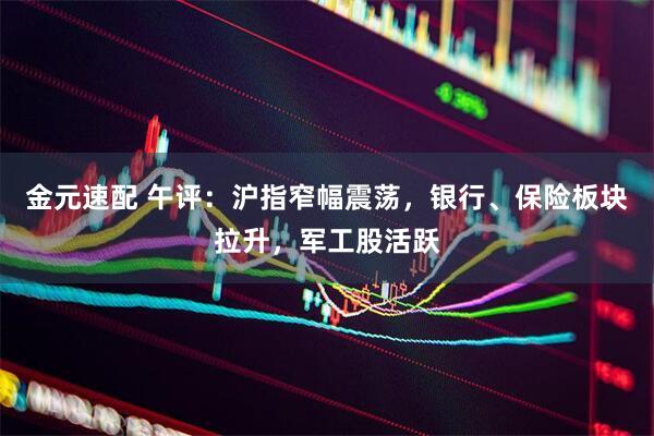 金元速配 午评：沪指窄幅震荡，银行、保险板块拉升，军工股活跃